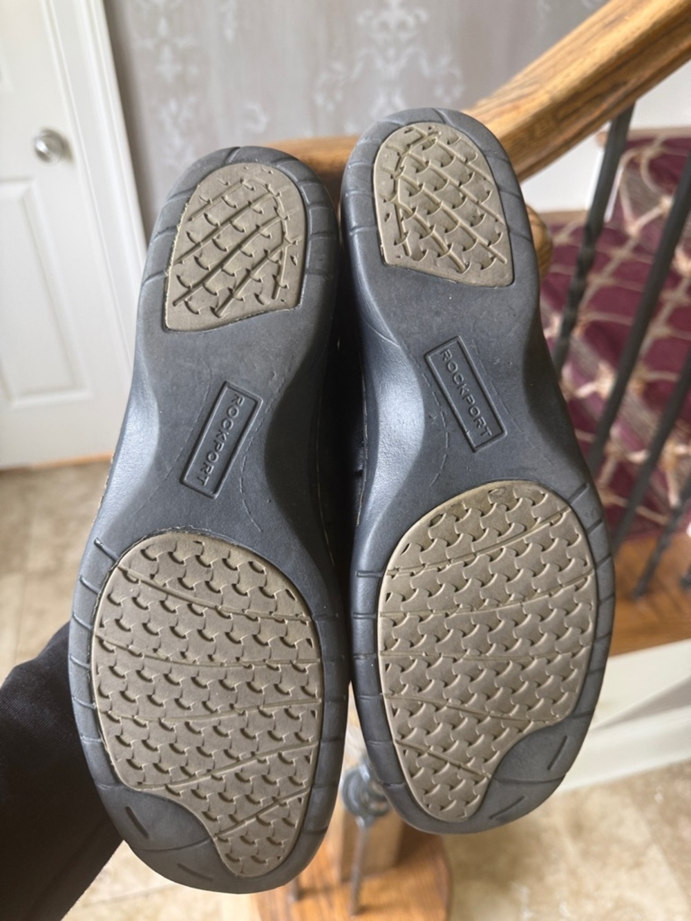 ROCKPORT COBB HILL ladies Mary Jane style slip on shoe very good cond size 9 1/2 - Picture 8 of 12
